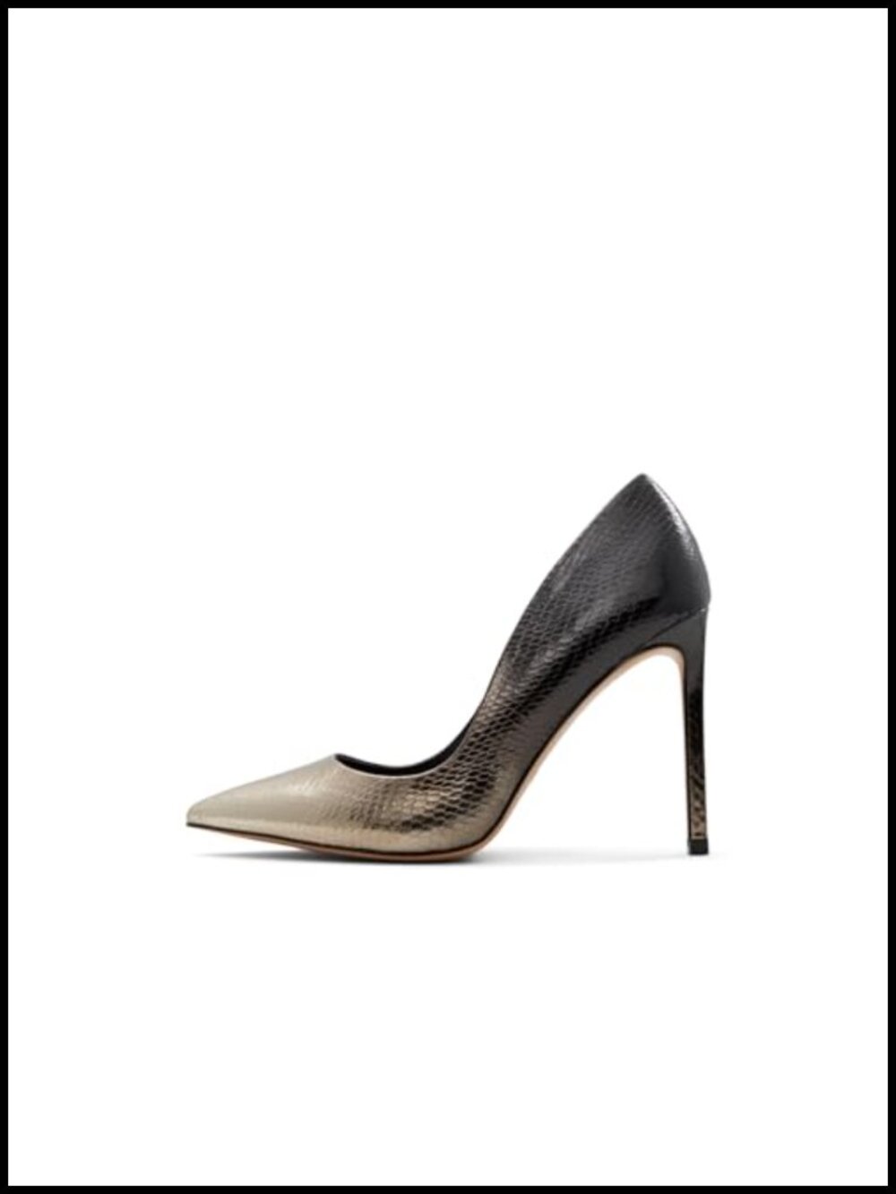 ALDO Lala Stiletto Heeled Pumps Women's Shoes Synthetic Pointed Toe 4 Inch